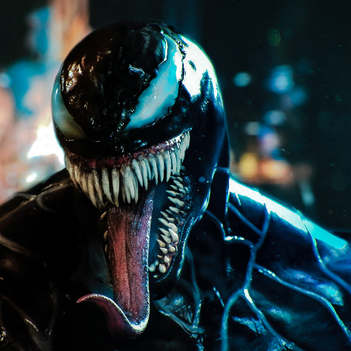 Black Spider Rope Hero Man icon