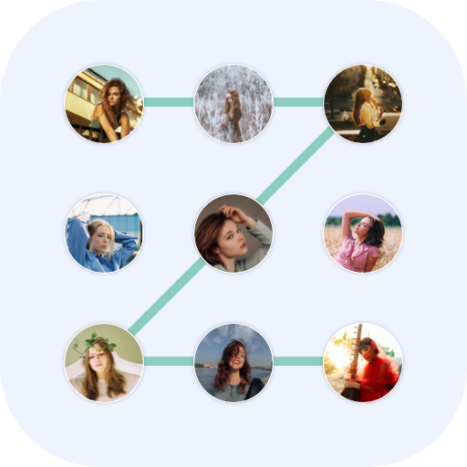 Picture Keypad Lock Screen icon