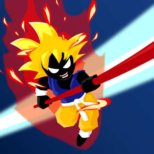 Ball Dragon Z Stickman - jogos de plataforma icon