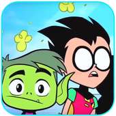 Teen Titans Go - jogo de moto