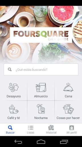 Foursquare screenshot 1