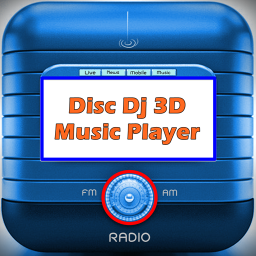 DiscDj 3D Music radio icon