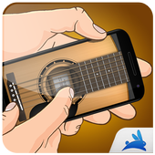 Play the guitar simulator icon