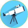 Telescope Binocular Zoom in + icon