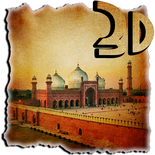 Badshahi Masjid Pakistan 3D icon