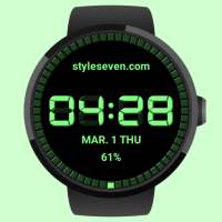 Digital Watch Face-7 for Wear OS by Google on 9Apps