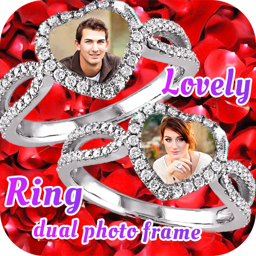 Lovely Ring Dual Photo Frames icon