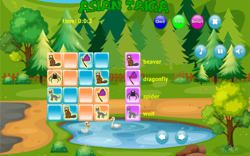 Animal World Map 6 -12 years screenshot 11