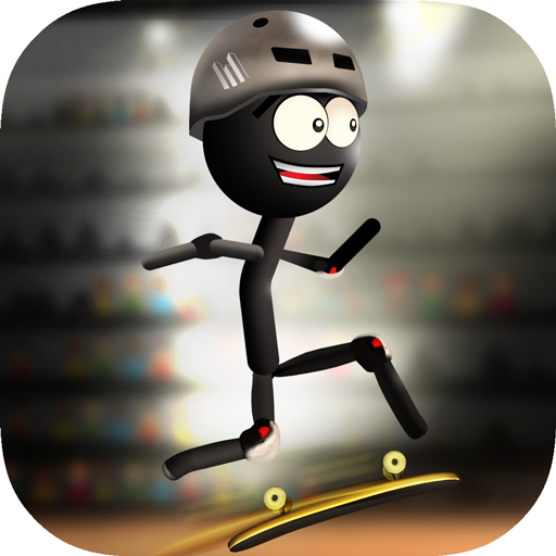 Stickman Big Air Skateboarding icon