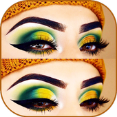 Eyes makeup (lip, eye, face) icon