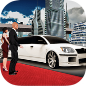 Limo City Driving Simulator 3D icon