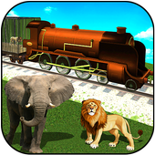 Jungle Animals Train Transport icon
