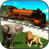 Jungle Animals Train Transport