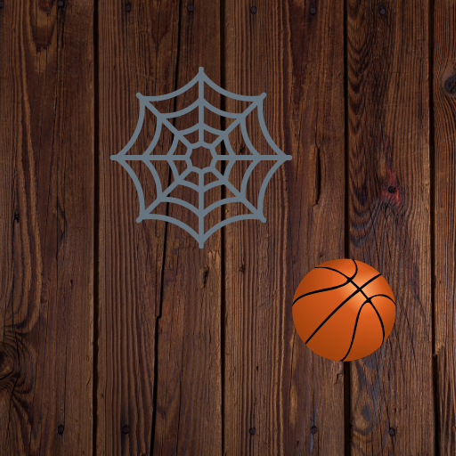 Spider web game icon