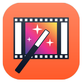 Video editor-cut,Merge,reverse,fast,slow video icon