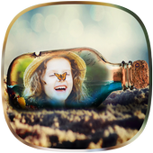Bottle Photo Frame icon
