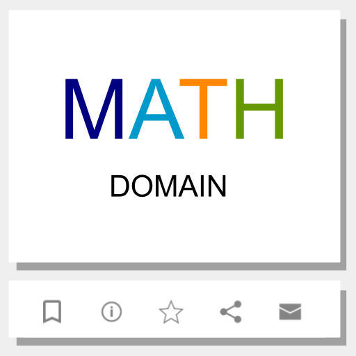 MATH Domain: Pre Algebra icon