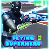 Flying Superhero 3D: vegas Mafia crime  simulator