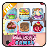 Crush Cake Mania Match Puzzle icon
