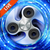 Fidget spinner live wallpaper icon