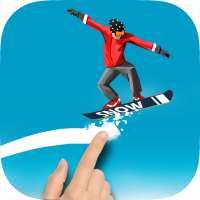 Snowboard Racing – Road Draw Sport Games