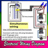 ikon Diagram Kabel Listrik