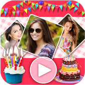 Create Birthday Videos icon