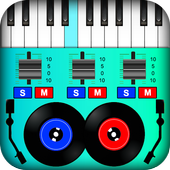 DJ Music Mixer - Multi song Player , Virtual DJ icon