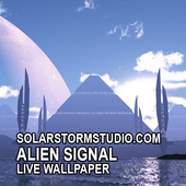 Alien Signal Live Wallpaper icon