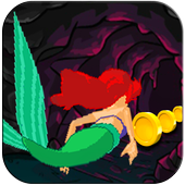 Adventure Little Princess Ariel Run icon
