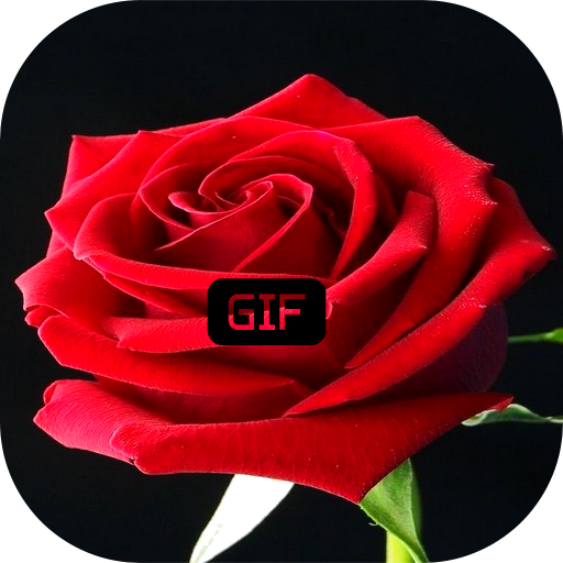 Beautiful flowers and roses Images Gif icon