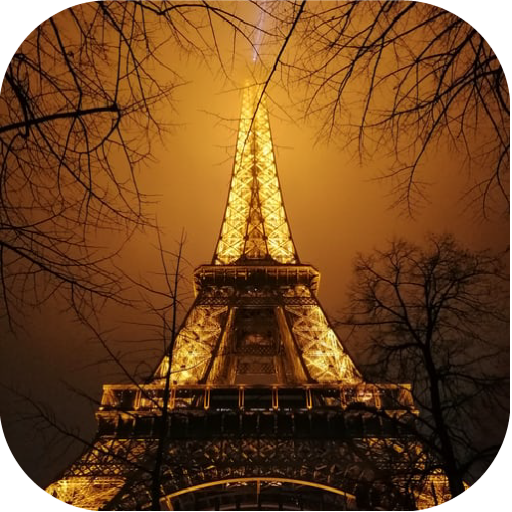 🗼 Paris Wallpapers (HD / 4K Eiffel Tower Pics) icon