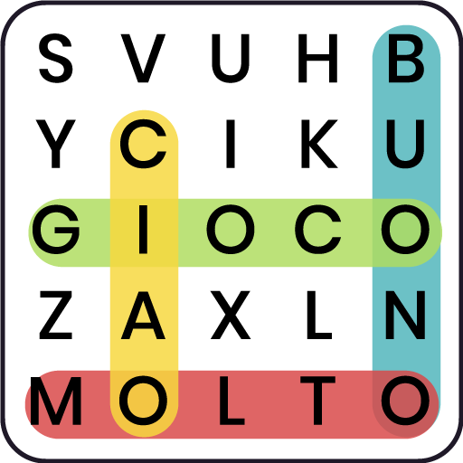 Parole intrecciate - collega le lettere gratis icon