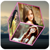 My Pic 3D Cube Live Wallpaper أيقونة