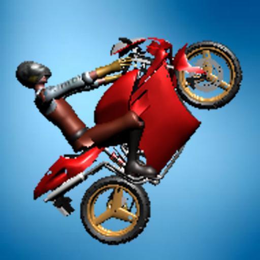 Stunt King - Wheelie Motorbike stunts game icon