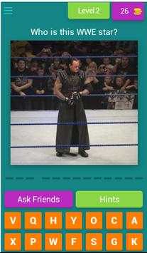 Quiz of WWE : Guess the WWE superstars - WWE game скриншот 3