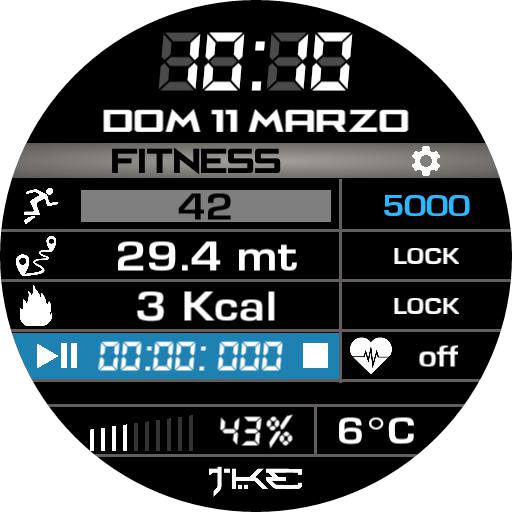 Tke 127 Fitness ITA per watchmaker icon