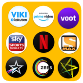 VIKI HOTSTAR VOOT NETFLIX SKY SPORTS LIVE TV GUIDE icon