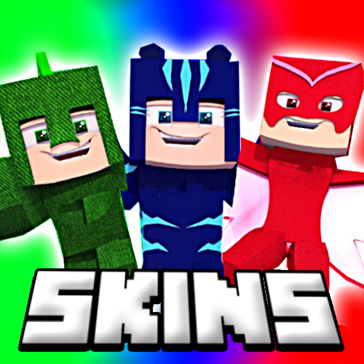 PJ Superheroes Masks Mod   Skins For Mcpe icon