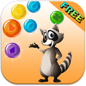 Bubble Shooter Raccoon Rescue icon
