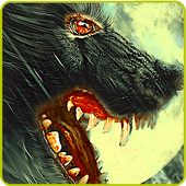 wolf hunter sniper shooting icon