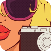 Retro Photo Camera icon