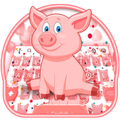 Pink Cute Piggy icon