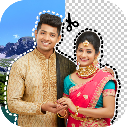 Cut Paste Photo Background Editor icon