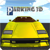Lamborghini Parking Car 3D icon