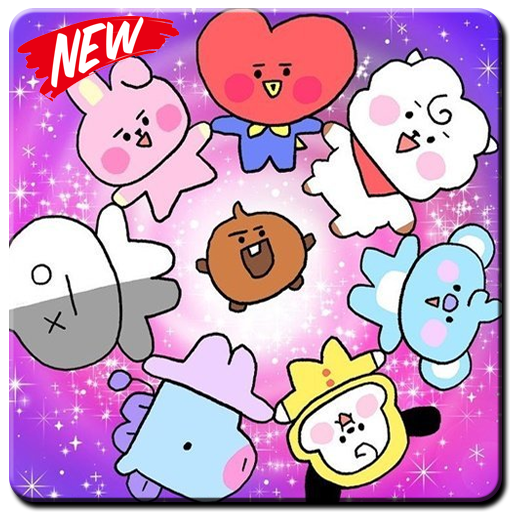 Cute Lol BT21 Wallpaper icon