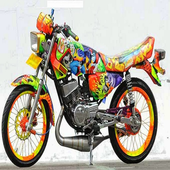 ikon Modifikasi Motor YAMAHA Rx King