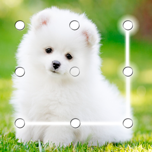 Puppy Dog Pattern Lock Screen icon