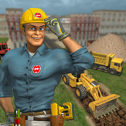City Road Construction Simulator 3D - Building Sim icon