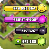 تهكير كلاش اوف كلانس simulator أيقونة